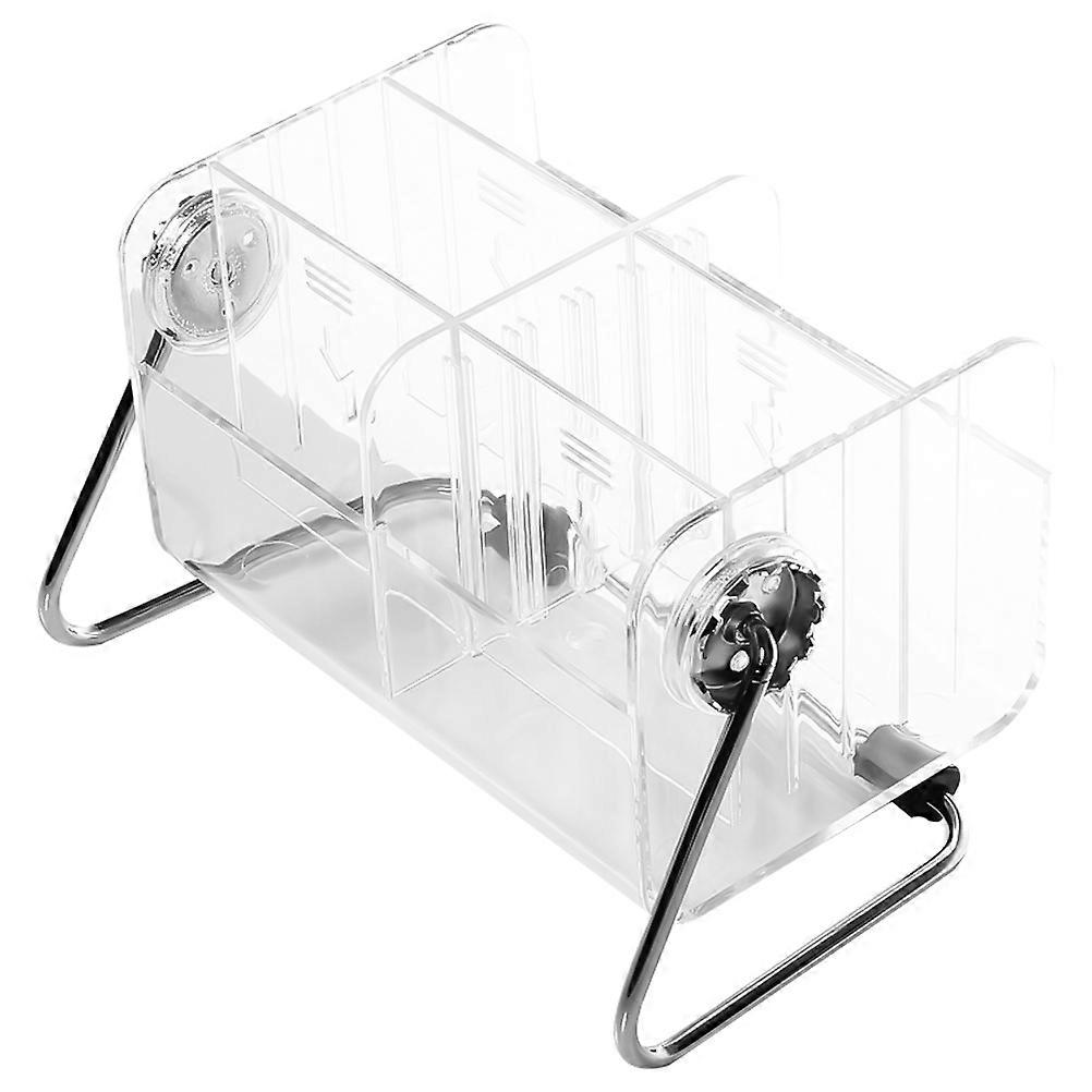 Craft Organizer Storage Box For Home And Office Use With Clear Compartment Design 18*11.5*12CM 1Pcs