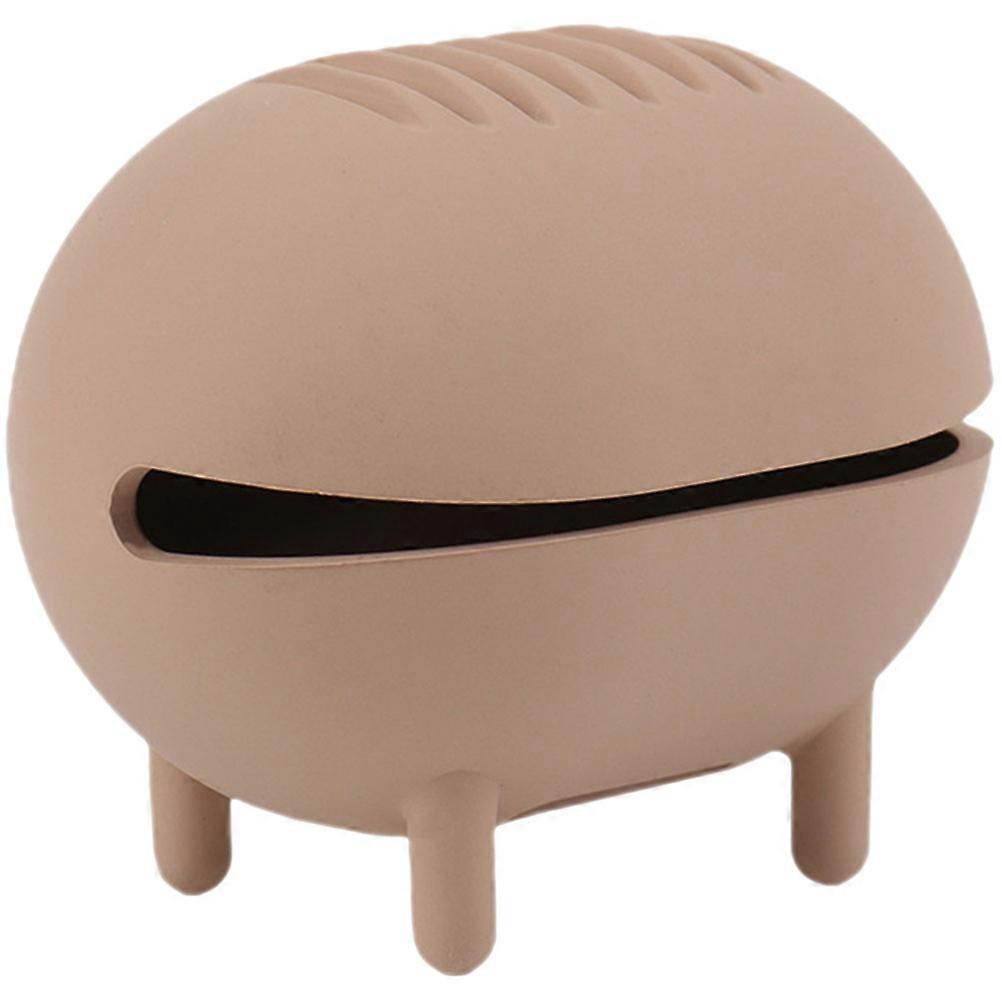 Makeup Sponge Travel Case Coffee Silicone Protective Case 3Pcs Pack