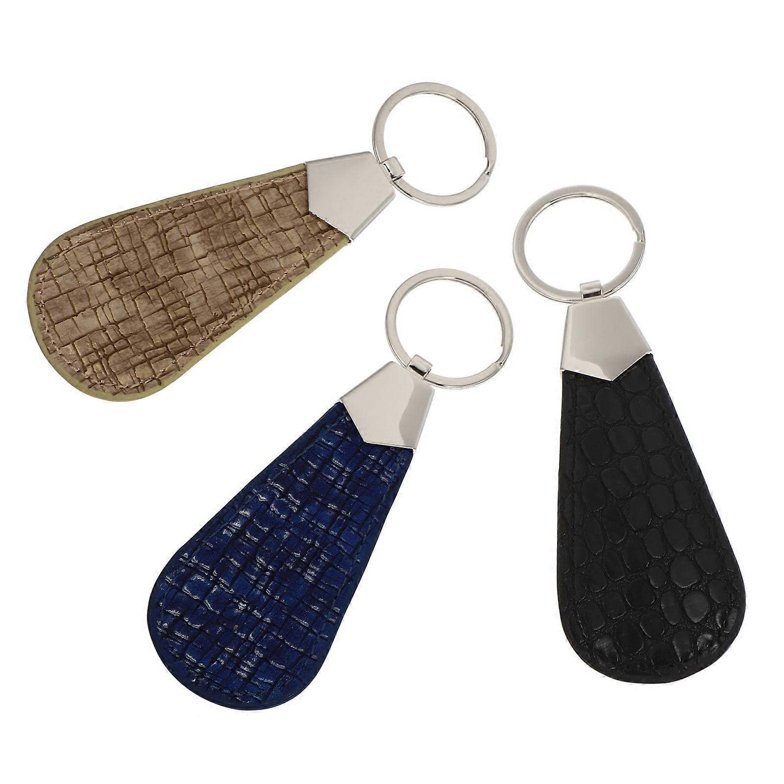 Shoe Horns Practical Nonslip Shoehorns with Key Ring 6Pcs Set