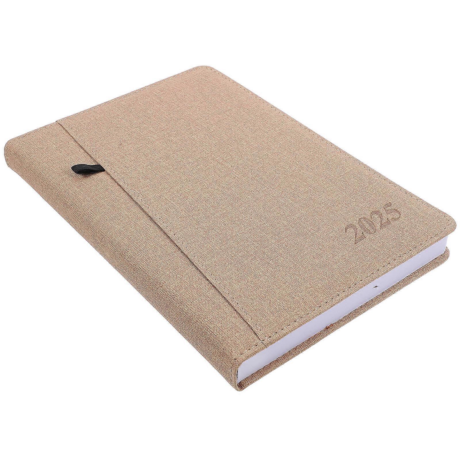 2025 Daily Planner Notebook A5 Household Travel Note Taking Rectangular 3Pcs