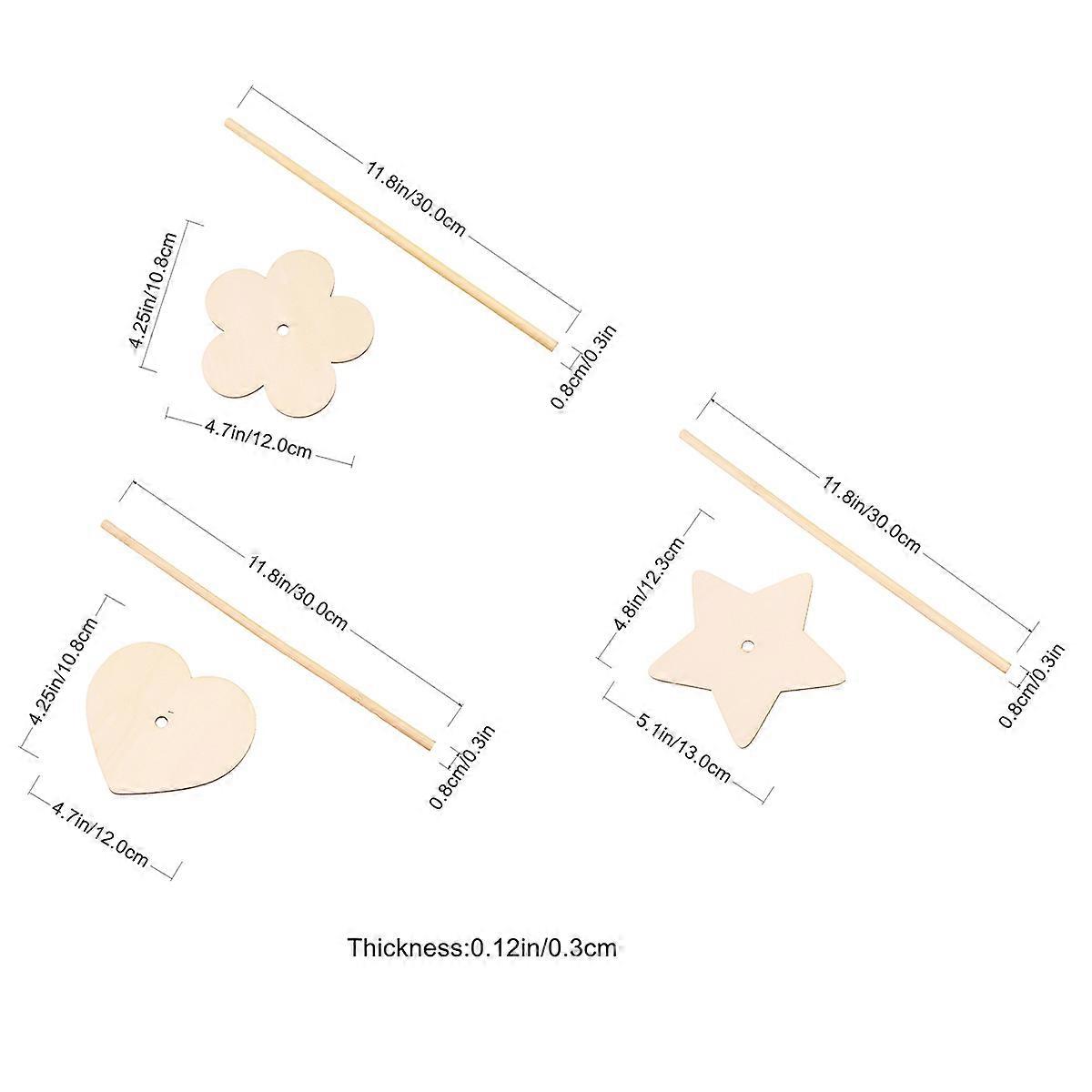 3Pcs Donut Display Stand In Khaki For Weddings Birthday Parties Heart Pattern Holder