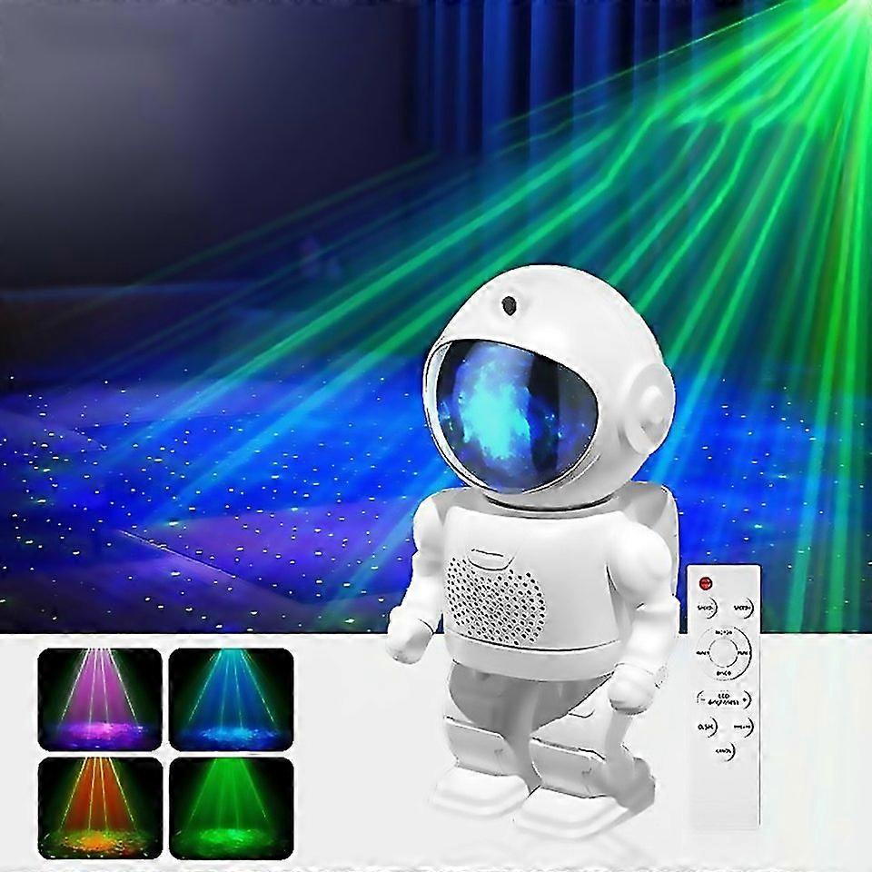 For Astronaut Starry Projection Lamp Remote Control Laser Light