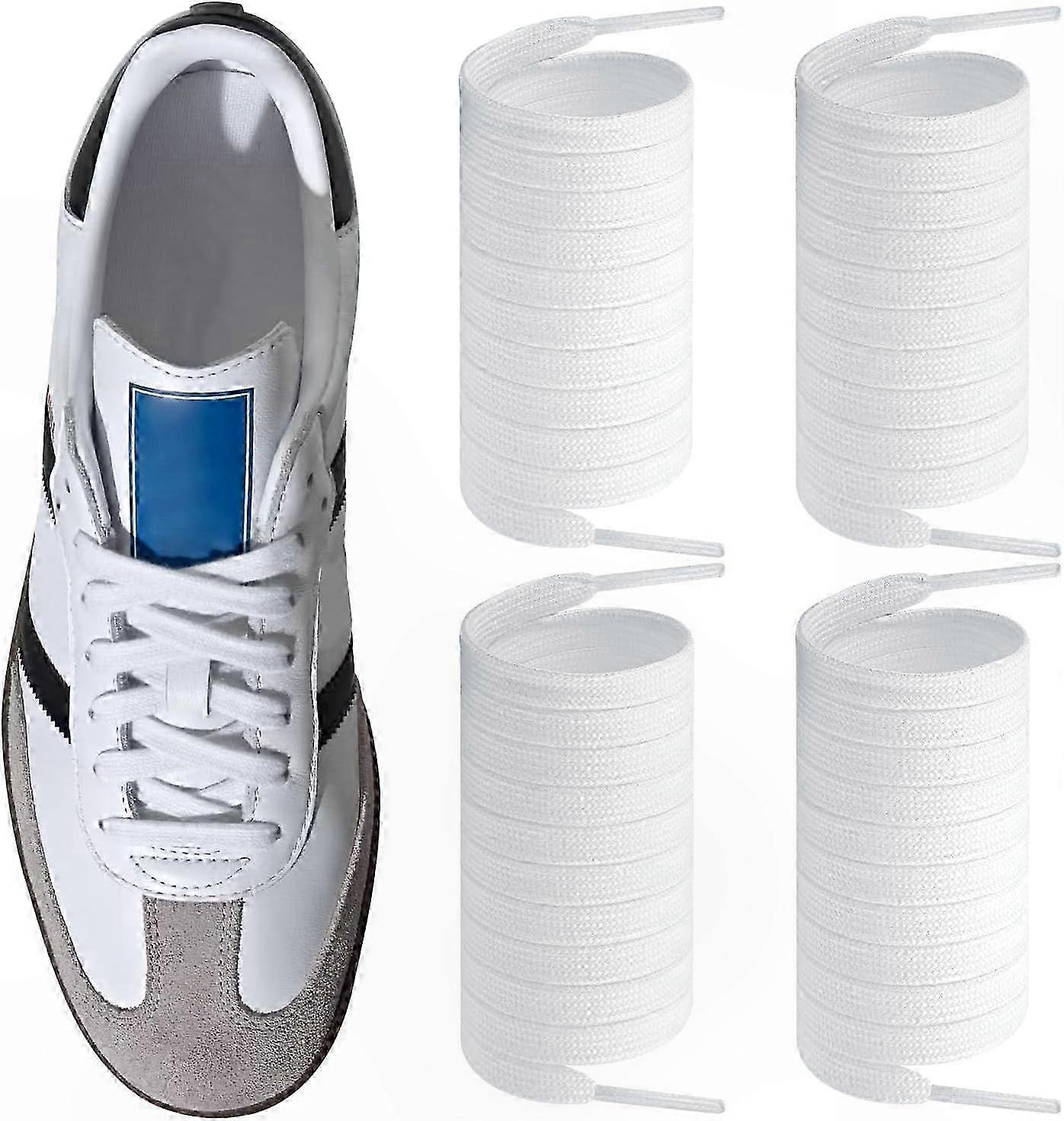 2 Pairs of Flat Replacement Shoelaces for Samba OG/ADV/LT Casual Shoes