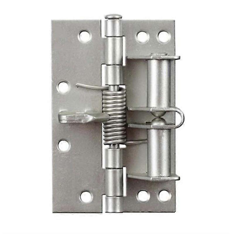 Automatic Door Closer Hinges for Cabinet Wardrobe,Silver