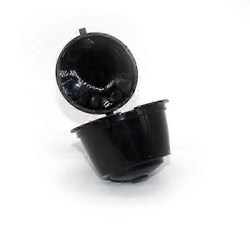 Reusable Coffee Capsule Filter Cup for Nescafe Dolce Gusto Refillable Caps Spoon Brush Filter Baskets Pod Soft Taste Sweet Coffee Capsules miao7