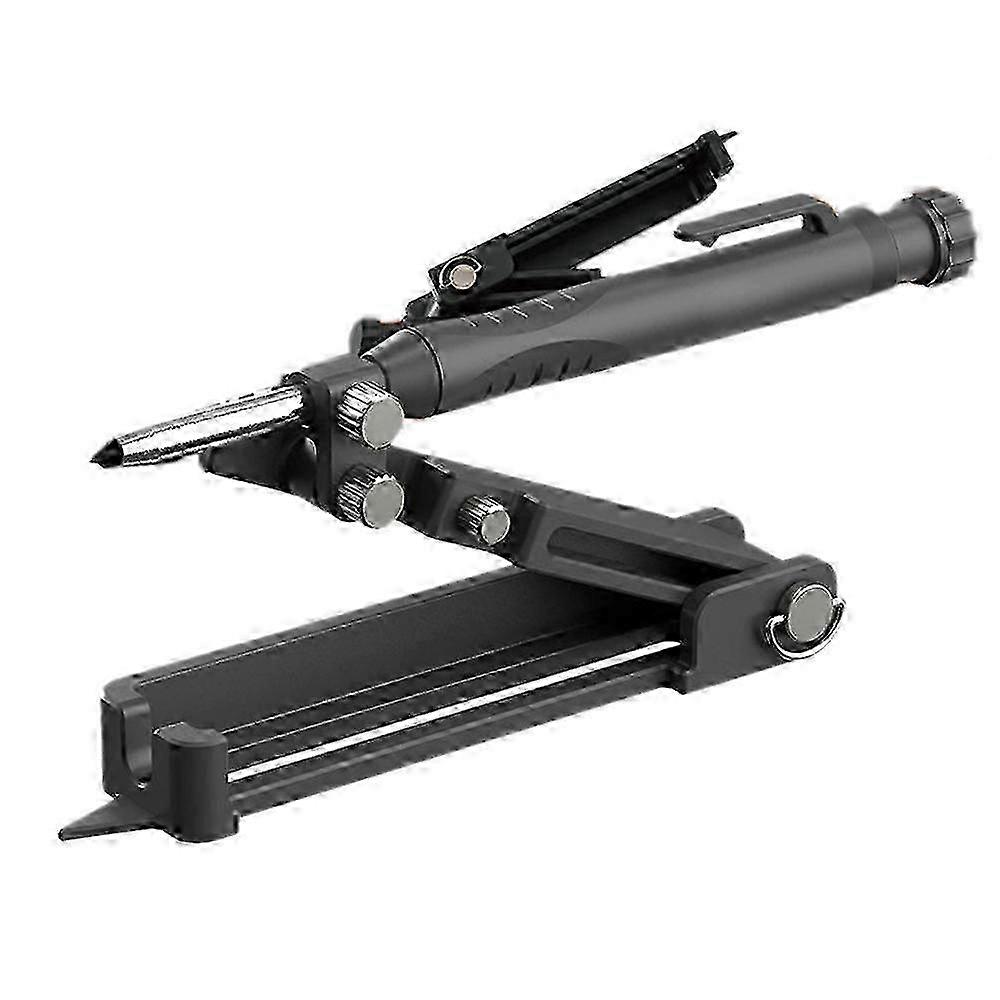 Multi-Function Scribing Tool Aluminum Alloy Compass Angle Adjustable Tiling Paving Stud Walls Woodw