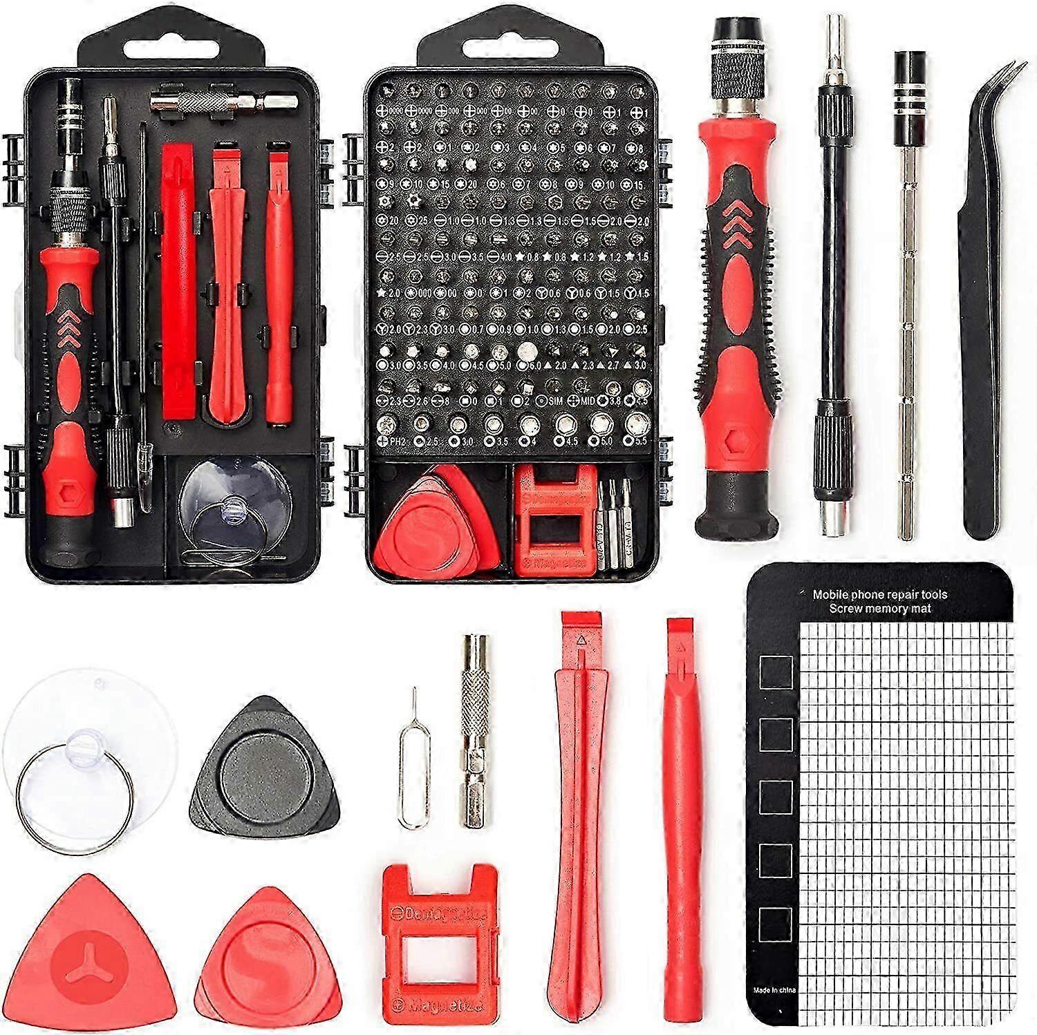 122 in 1 Precision Screwdriver Set PC Computer Phone Electronics Repair Tool Kit, New 25-26