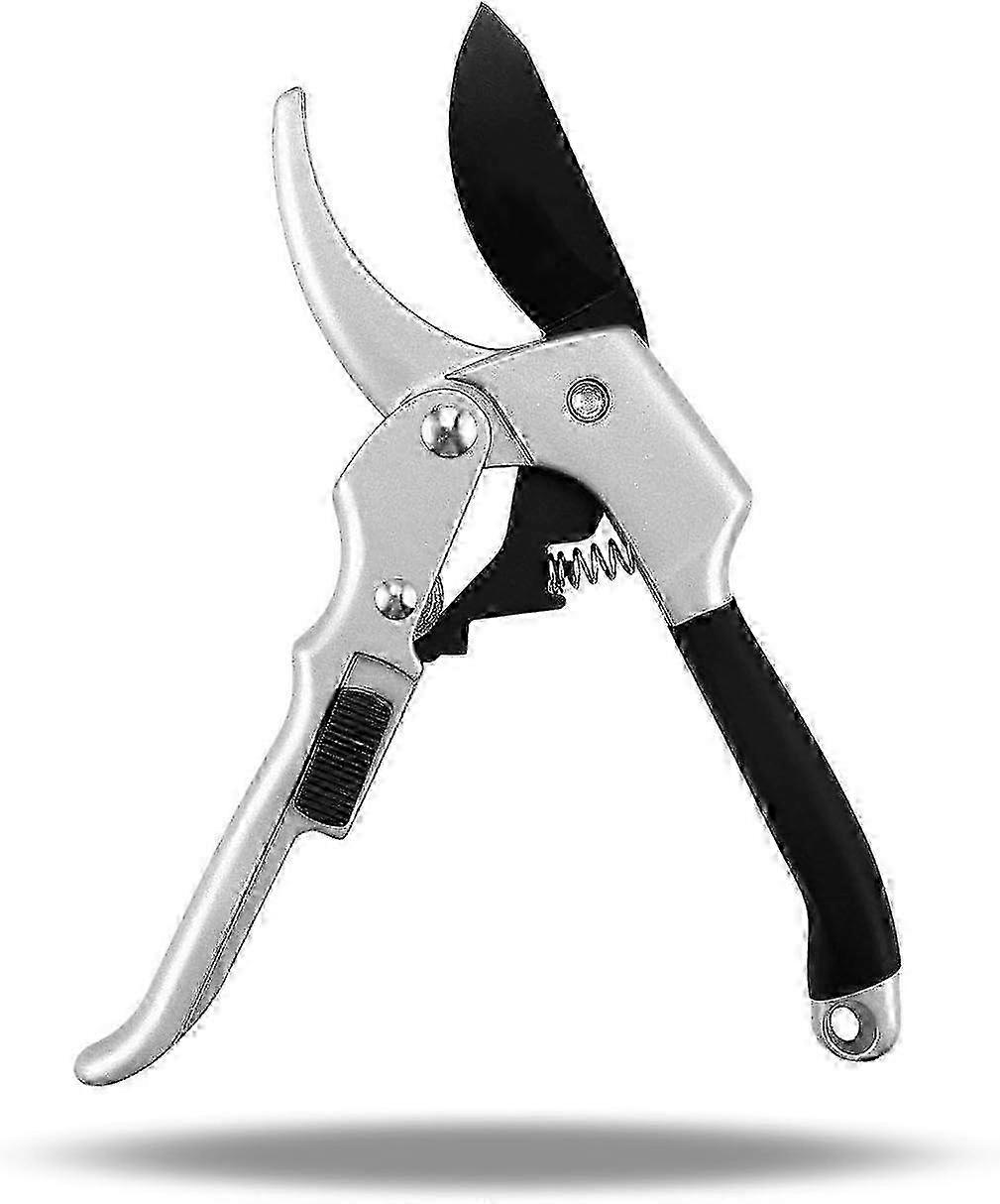 Ergonomic Garden Shears with Revolving Handle, Bypass Pruning Shears for Professional Use