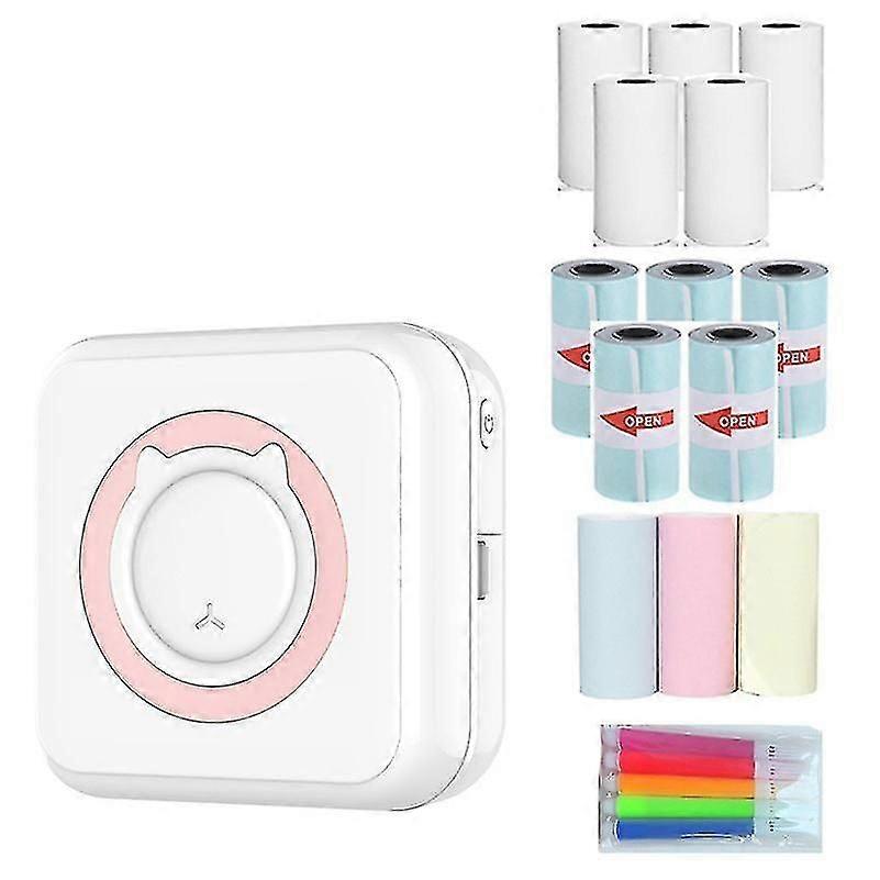 Z Portable Mini Thermal Printer 200 Dpi Wireless Inkless Bluetooth Pocket Printer