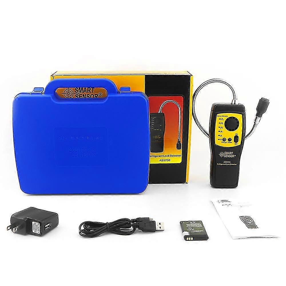 Smart Sensor As5750 Portable Refrigerant Gas Leakage Detector Halogen Gas Detect