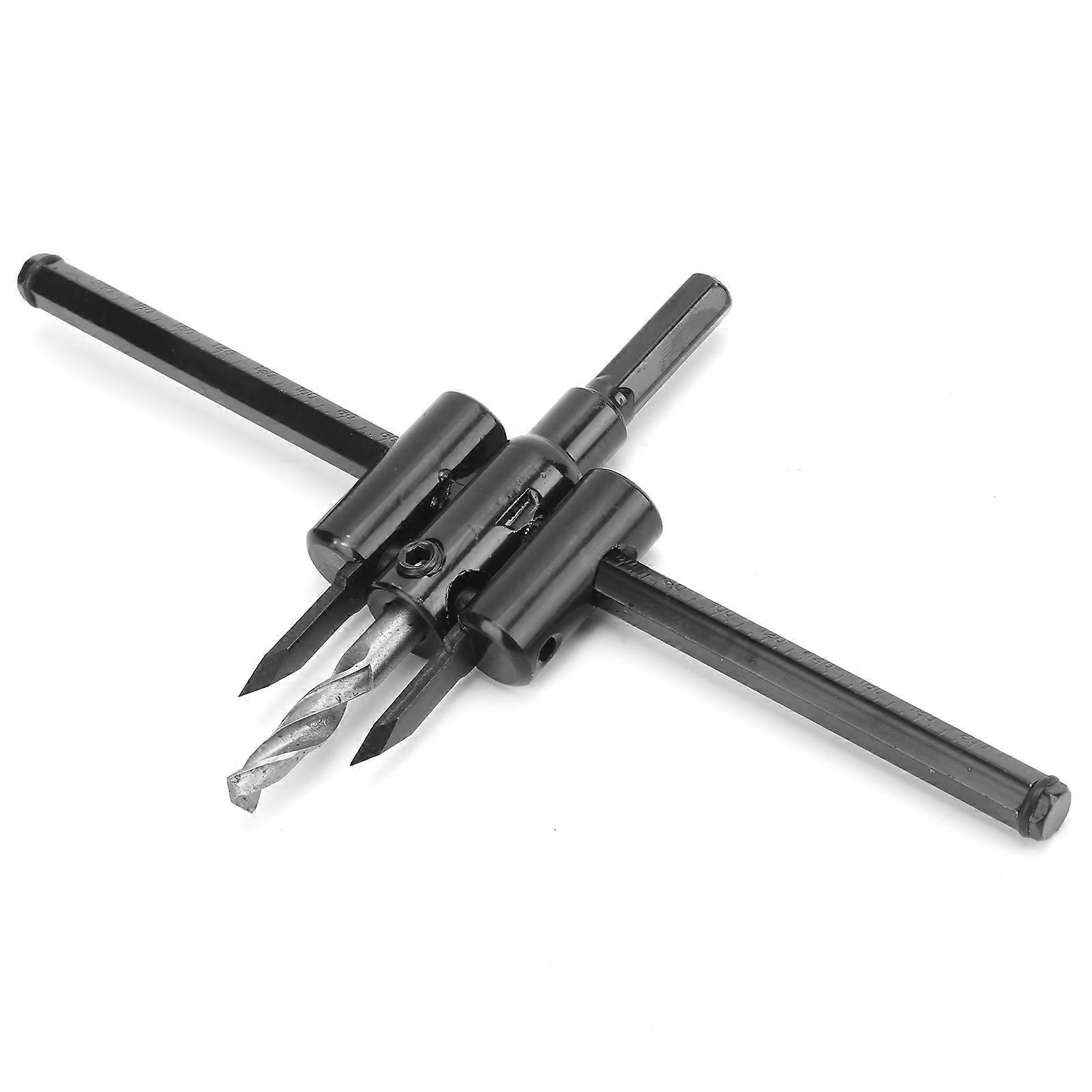 Hole Opener Aircraft Type Twist Drill Bit Adjustable Woodworking Drilling Tool 30‑200mm