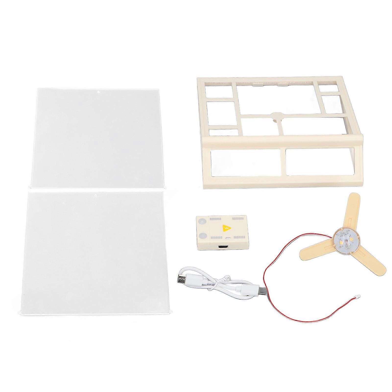 Miniature Dollhouse Roof Exquisite Craftsmanship Dust Proof 3D Mini House Building Roof Set for DIY Creation Design 