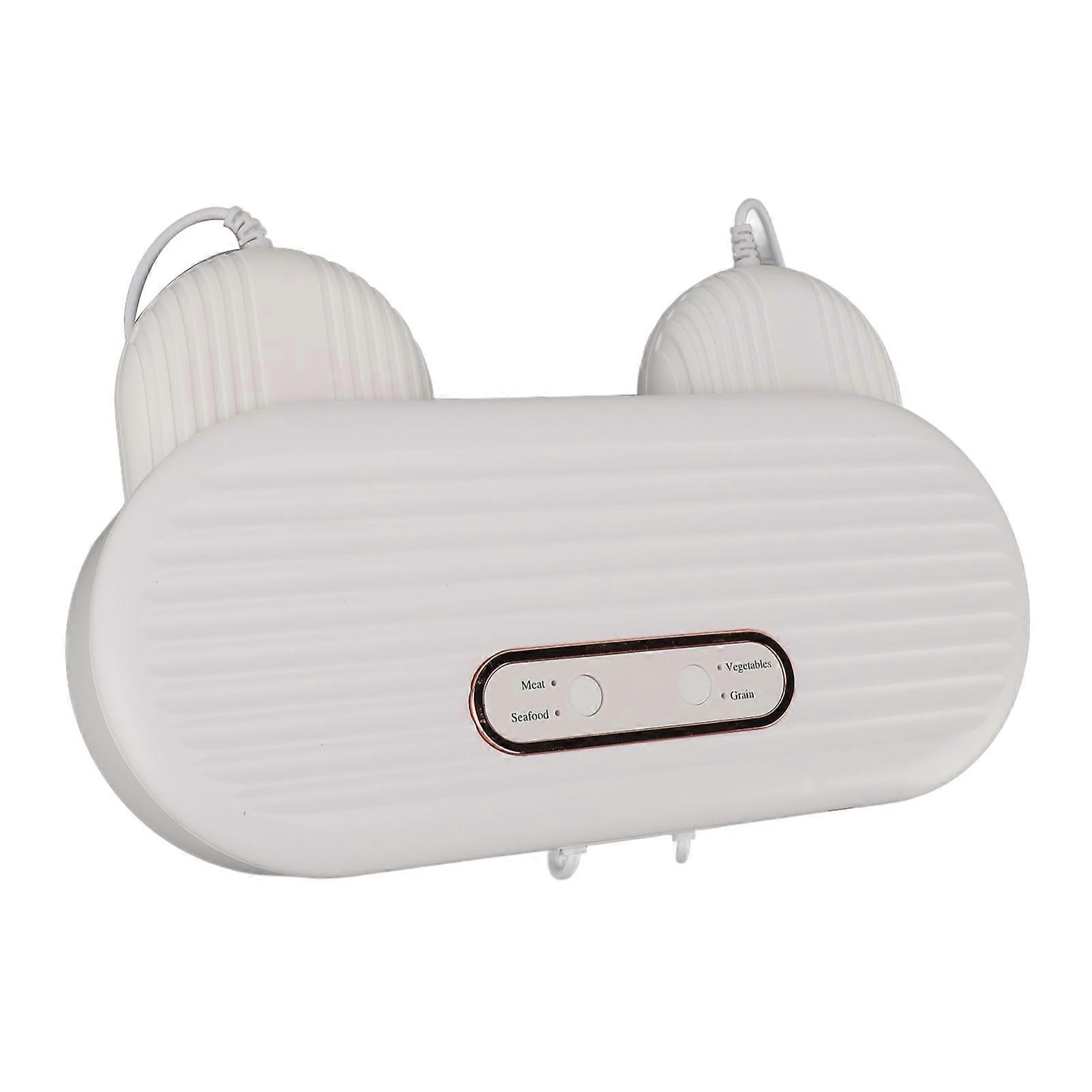 Fruit and Vegetable Washing Machine with Dual Chamber 4 Modes USB Powered Wall Mounted Fruit Cleaner Device Veggie Cleaner 