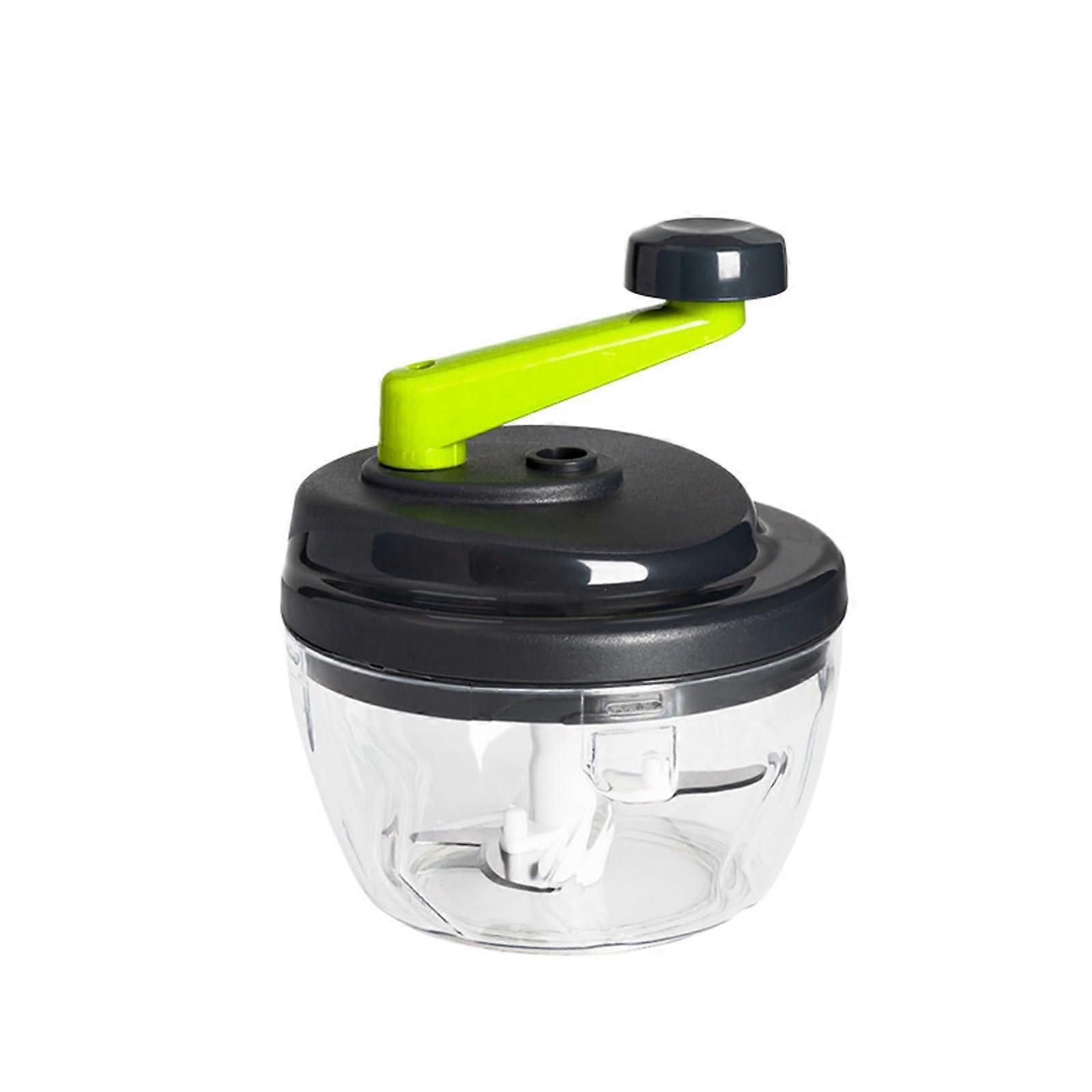 Manual Vegetable Choppers Large Capacity Hand Crank Meat Mincer Slicing And Grinding Tool