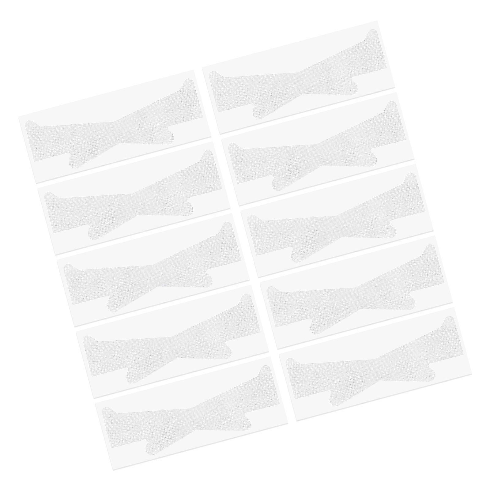 10Pcs Discreets Face lifting Patches MultiPurpose Body Firming Tightening Bands Face lifting Strips With Comfortable Fit  White