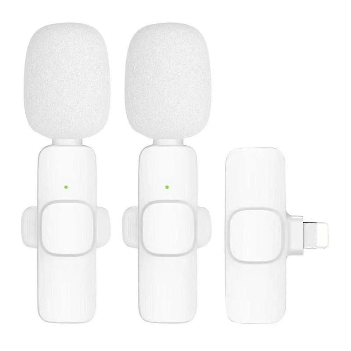 K9 Bezdrôtový Bluetooth klopový mikrofón Jeden až dva mikrofóny s redukciou šumu Živé vysielanie Micr