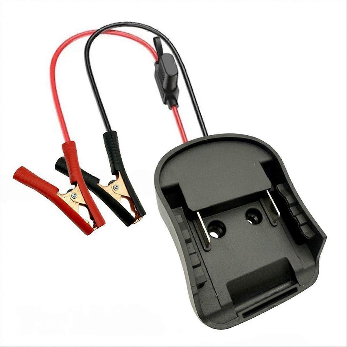 Car Emergency Power DIY Adapter Automotive 30A Fuse Igniter Jump for 18V Li-Ion Battery for