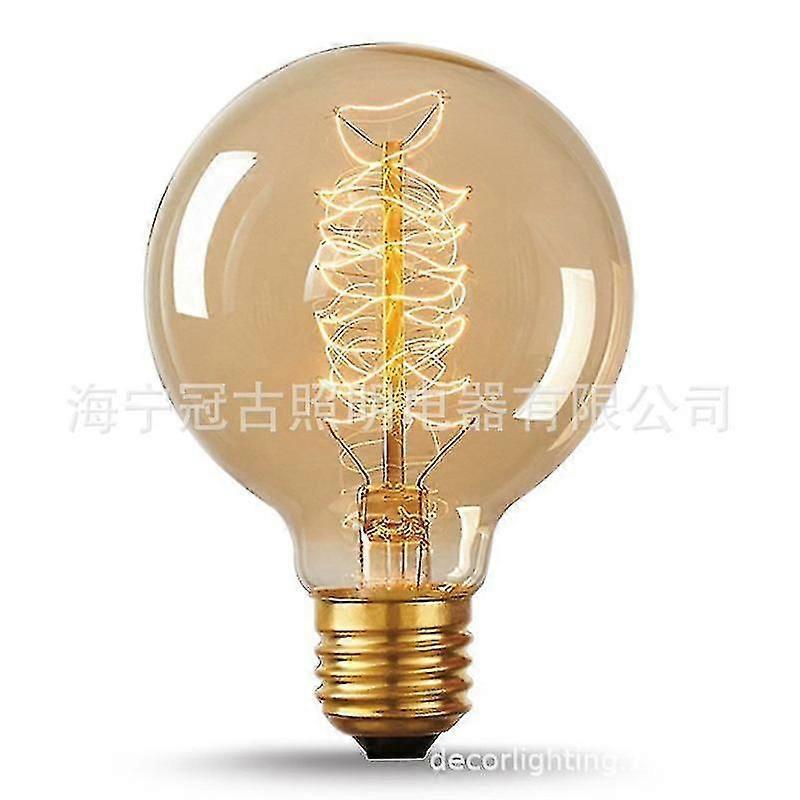 Led Edison Golden Filament Bulb Halogen Bulb Equivalent G80 Retro Led Light Vintage Lamp