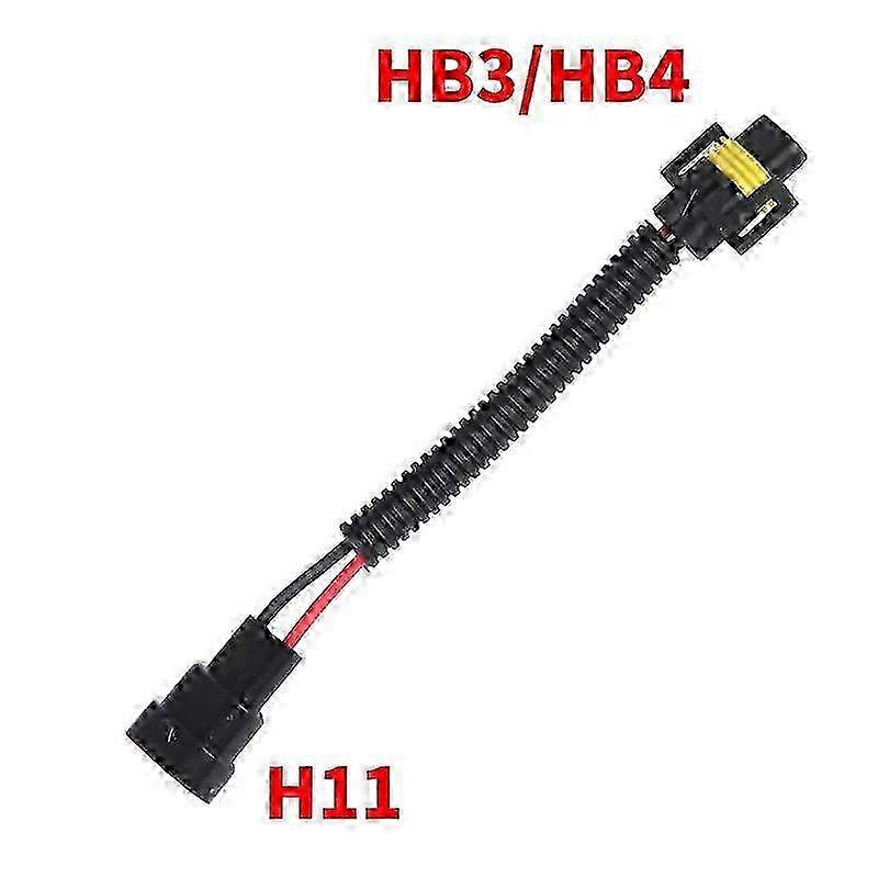 H11 To 9005 HB3 9006 HB4 Conversion Connector Wiring Harness Headlight Fog Light Plug 2.5mm Good Quality Cable Socket Connector
