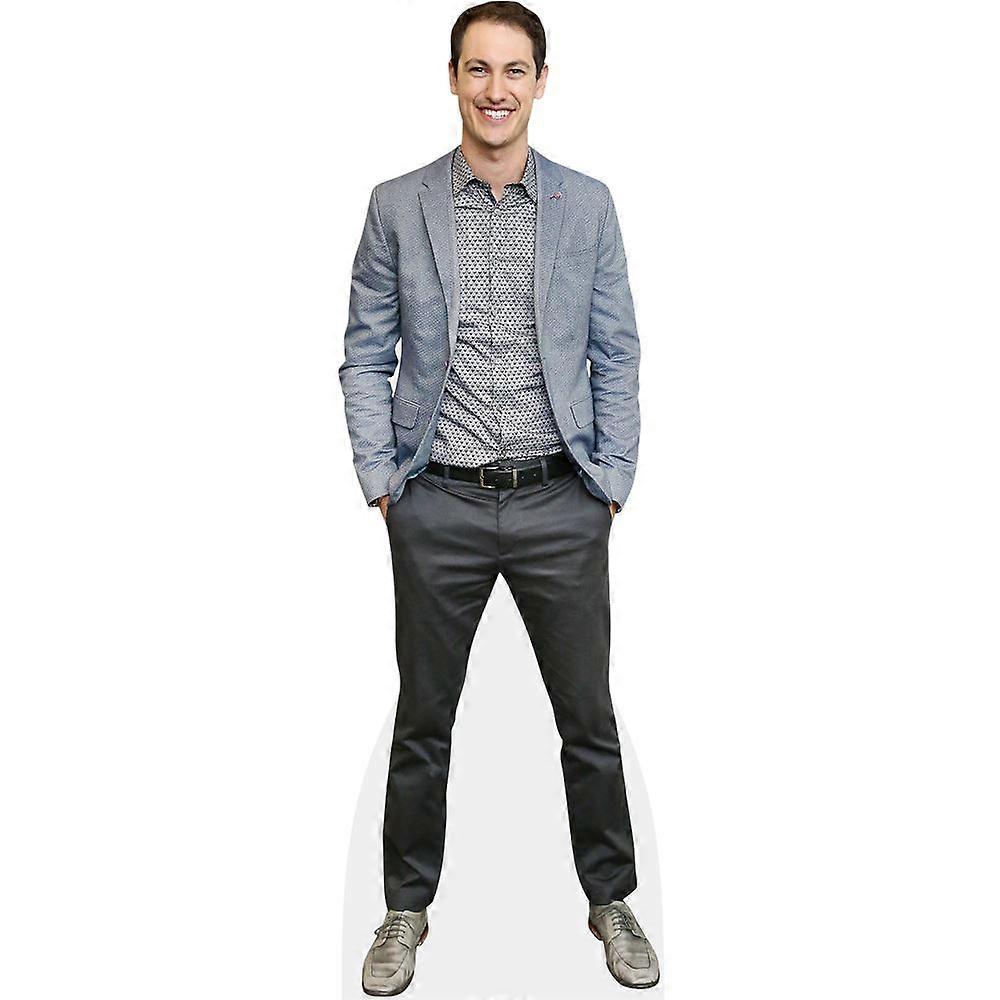 Joey Logano (Jacket) Cardboard Cutout (lifesize OR mini size). Standee. Stand Up.