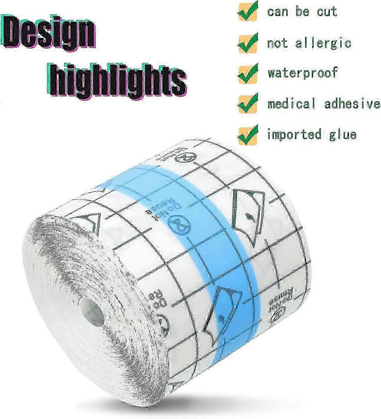 Transparente elastische Binde wasserdichte Binde transparentes Verbandsklebeband