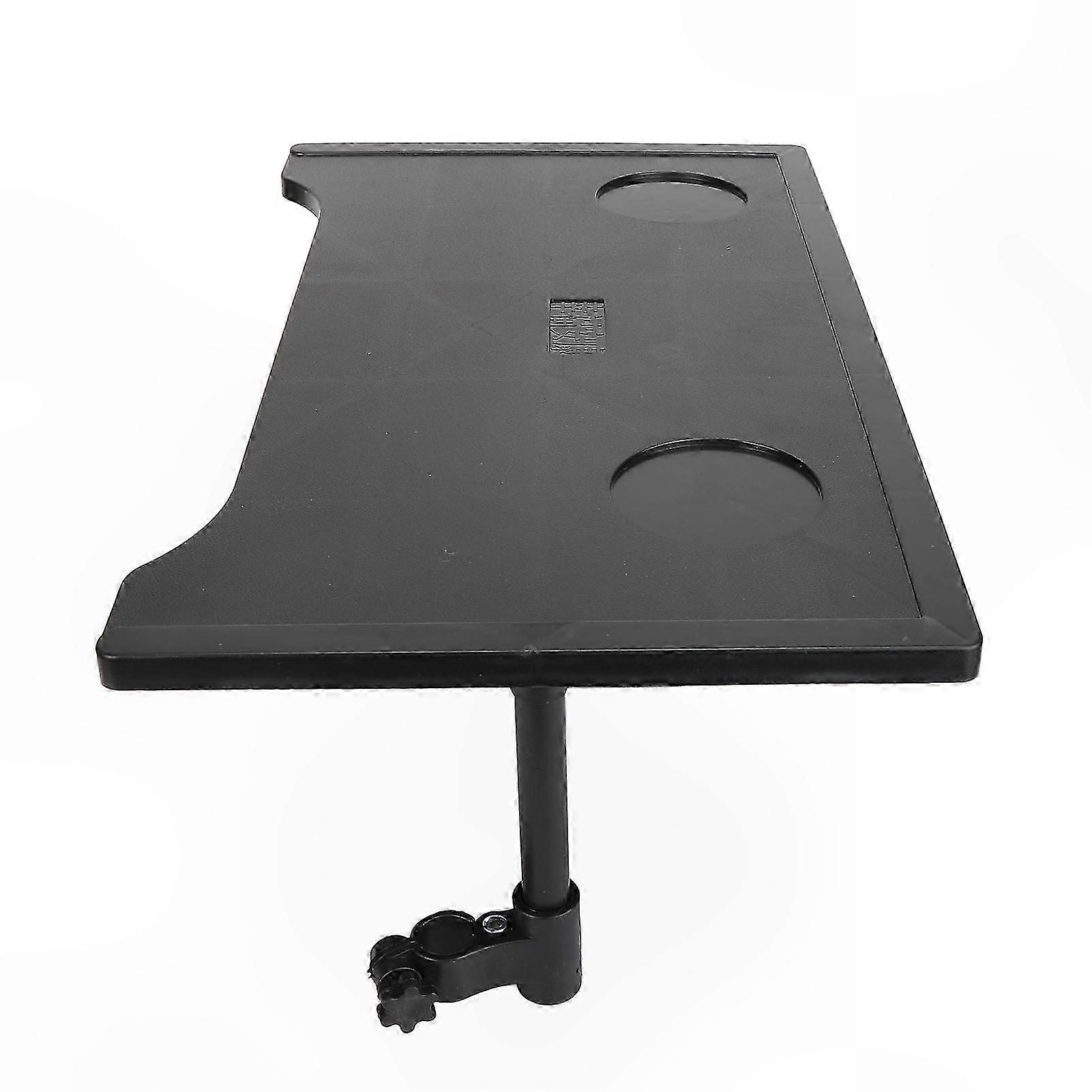 Wheelchair Tray Table with Cup Holders, Detachable Universal Lap Desk for Eating & Reading