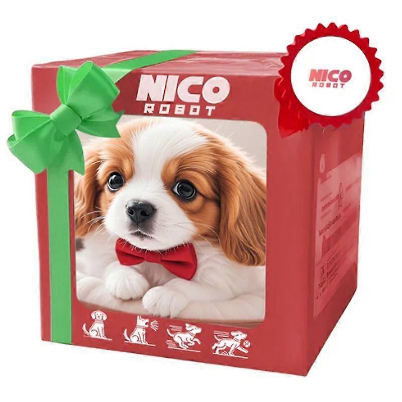 2025 New Robot Dog for Adults, AI Robotic Dog, Nicoo - My Realistic Robot Puppy That Acts Like a Real Puppy - Walking, Barking, Tail Wagging