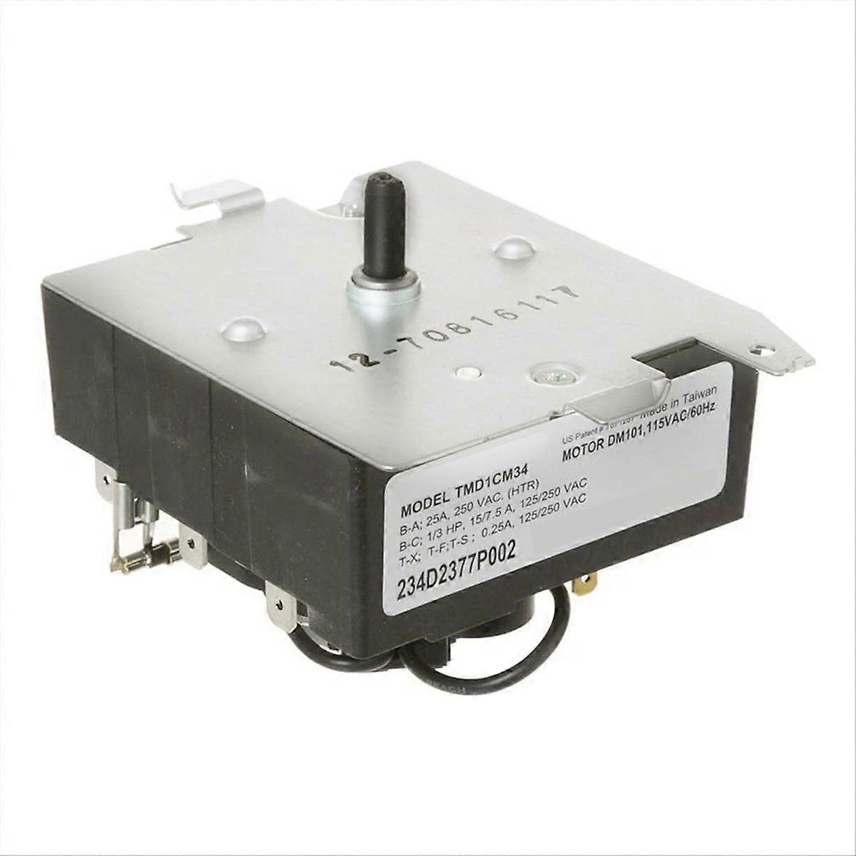 WE04X25281 Dryer Timer TMD1CM34 234D2377P002 Timer Compatible with 5TX62G9ST0WS GTD33GASK0WW