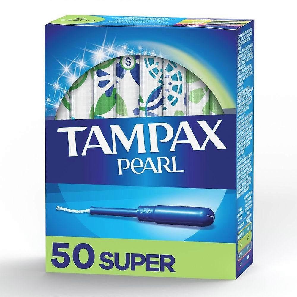 Tampax Pearl 卫生棉条 超强吸收力，无香型，50 个