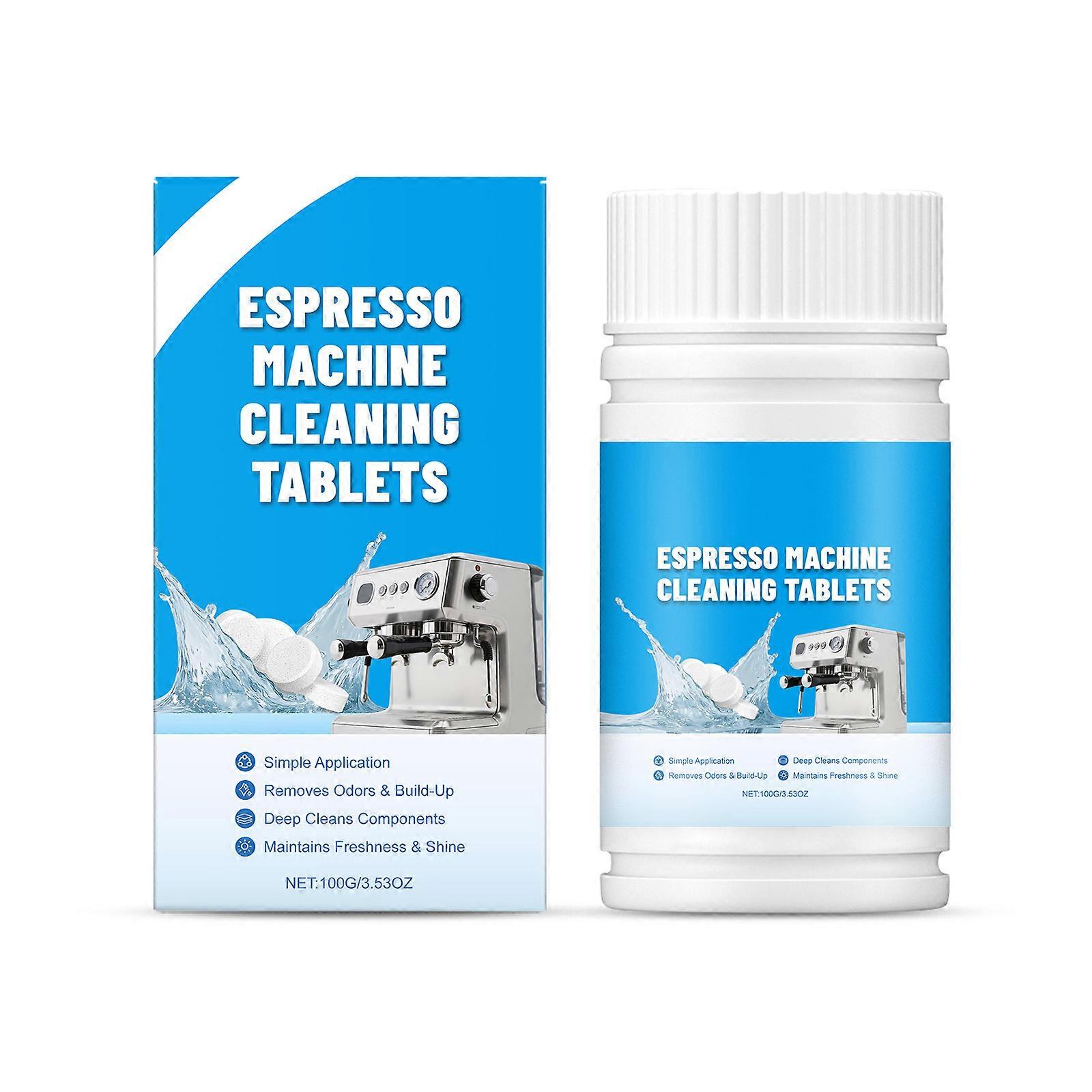 Espresso Machine Cleaning Tablets Descaling - Compatible with Universal Coffee Machine Cleaner Solution for Espresso Machines Multicolor