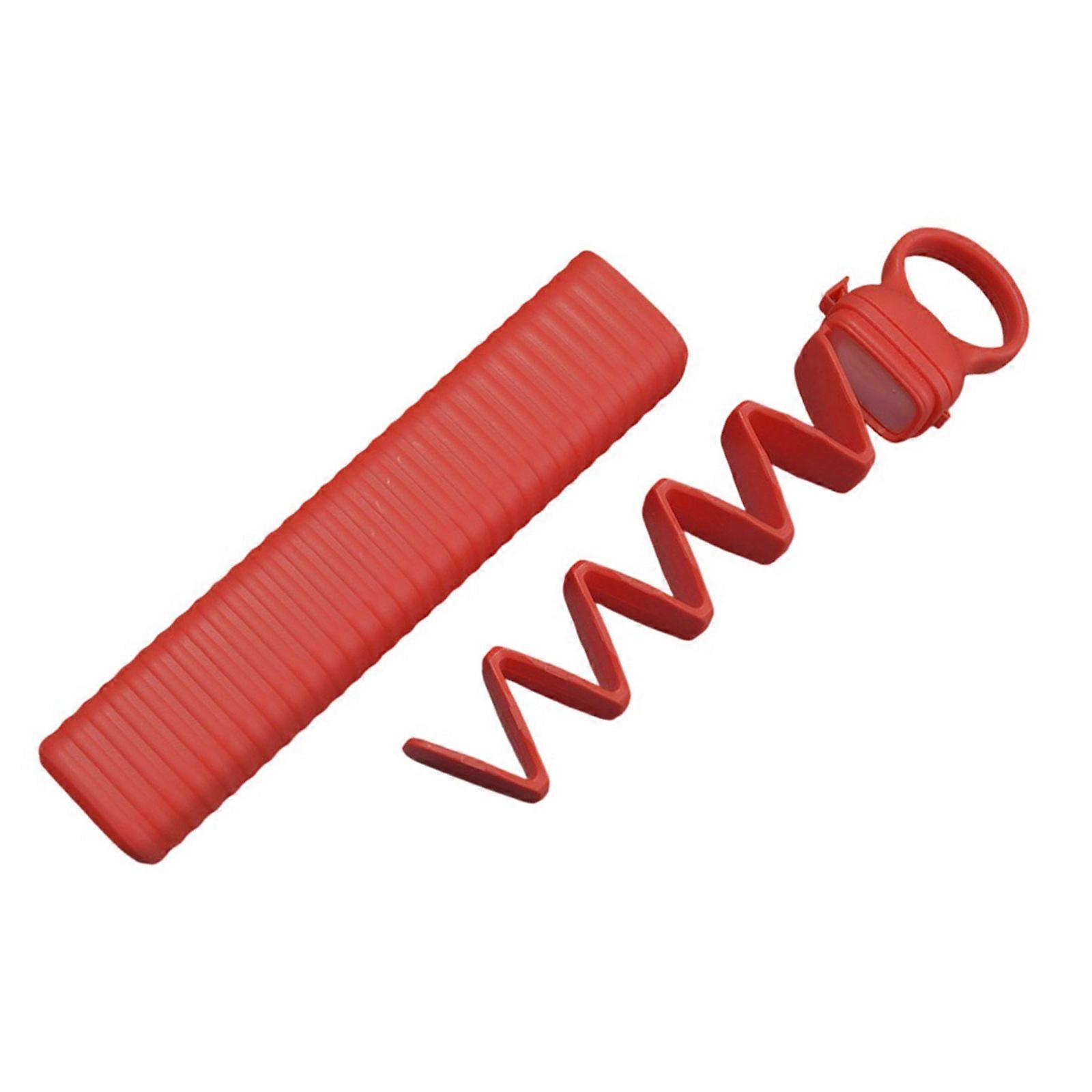 High Efficiency Press Type Small Ice Cubes Maker Food Grade Plastic Space Saving Ice Cubes Storage Box Kitchen Tool  Red