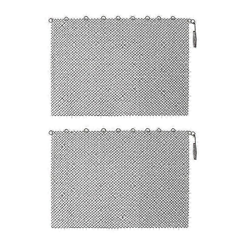 Mesh Screen Curtain Spark Guards Curtain Replacement Fire Screen