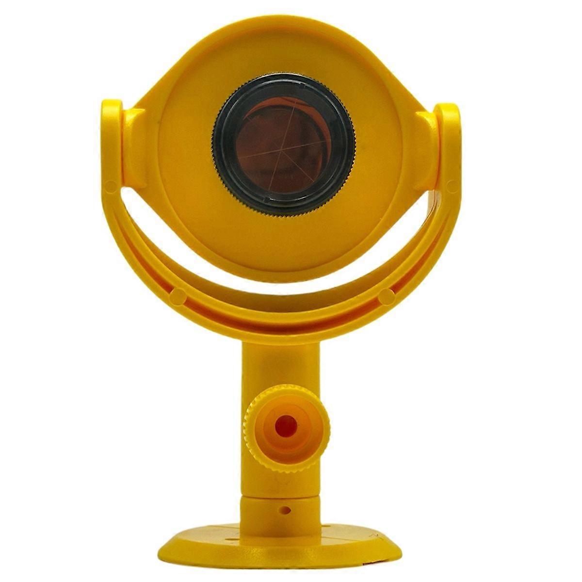 MP105A 25.4mm Yellow Mini Prism Constant +17mm with Tilting Brackets for Total Station High- Surveyi