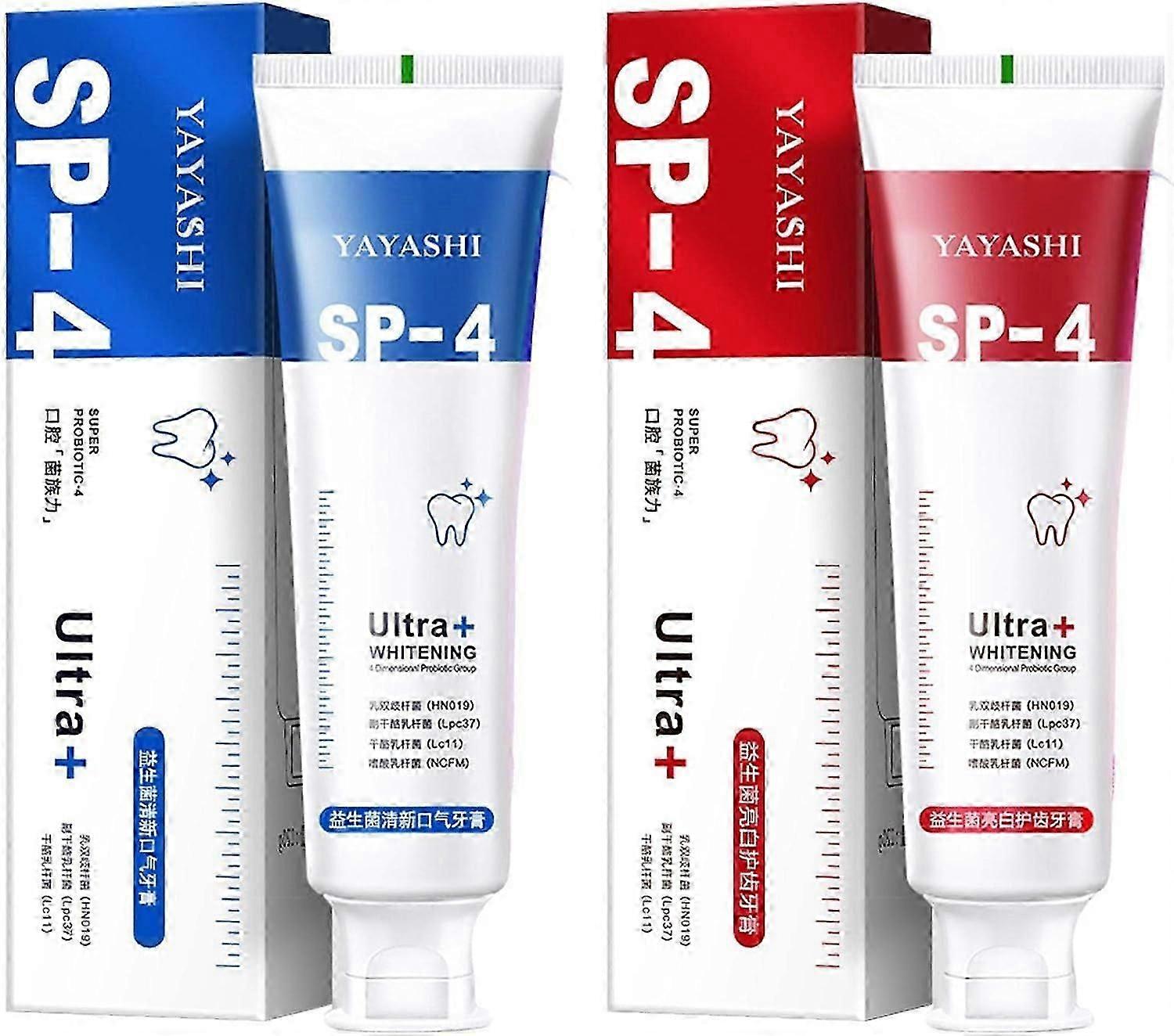 Sp-4 Toothpaste, Teeth Whitening Toothpaste,Dazzling White and Bad Breath Removal, Breath Freshing Whiting Toothpaste for Adults, Dazzling White Tooth