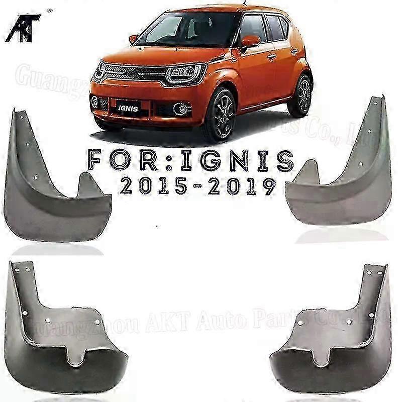 w 4Pcs/SET Front & Rear Mud Flaps Splash Guards Mudguards for-suzuki-ignis 2015-2019 147166663 Mud Flaps