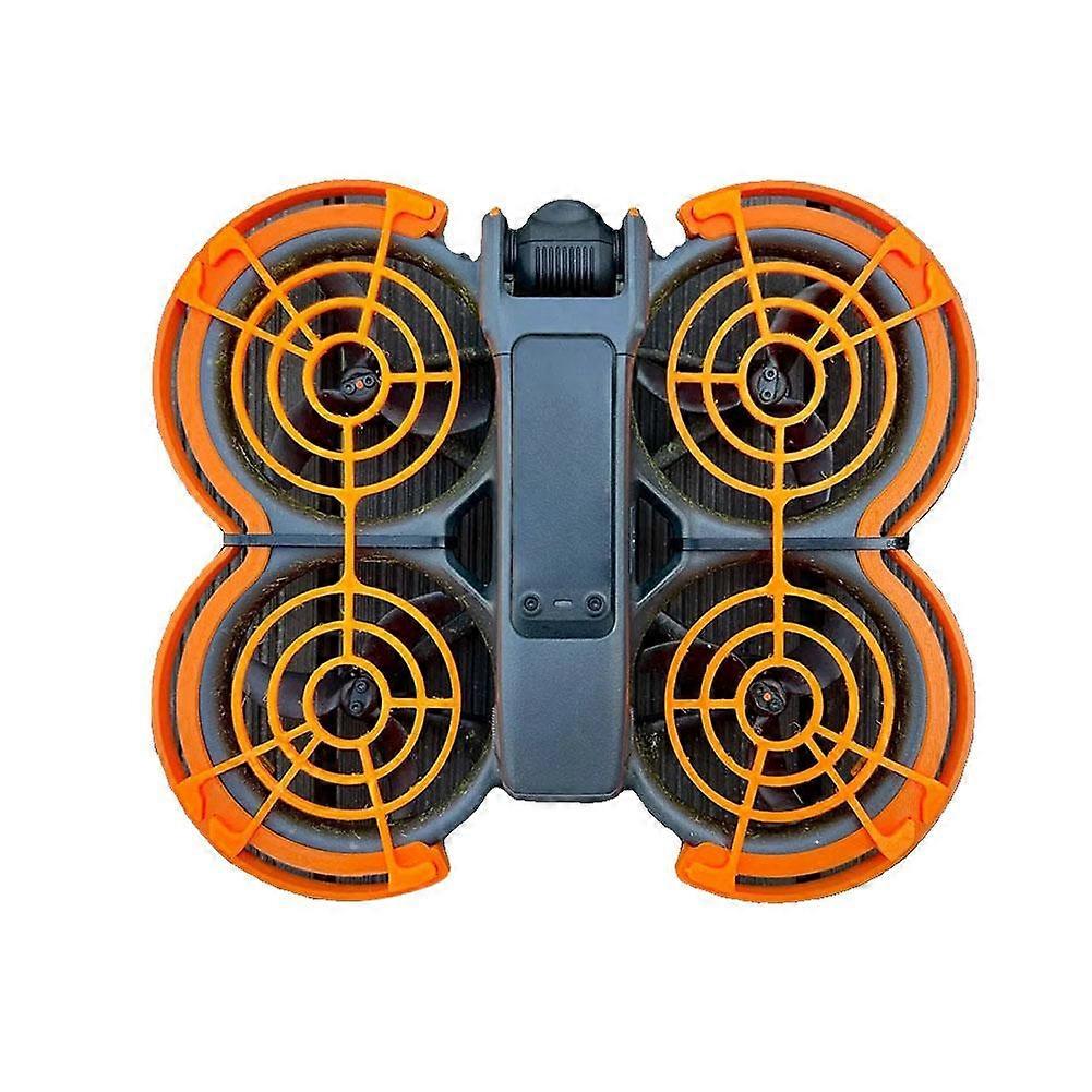 3D Printed PETG Propeller Guard Set For DJI Avata 2 Top Periphery Protection Orange