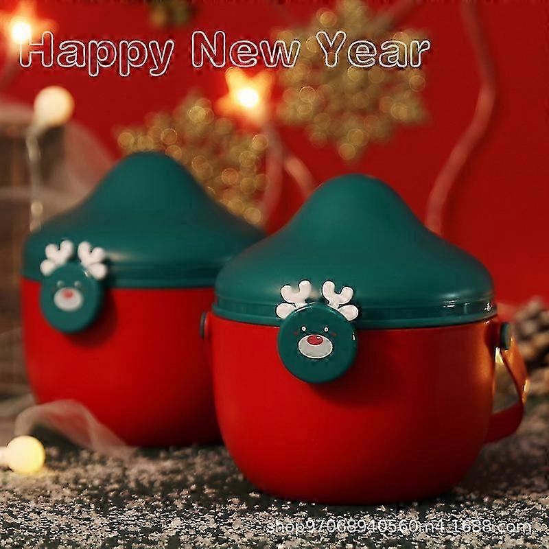 Holiday gift box for Christmas apples - Plastic storage container with secure design