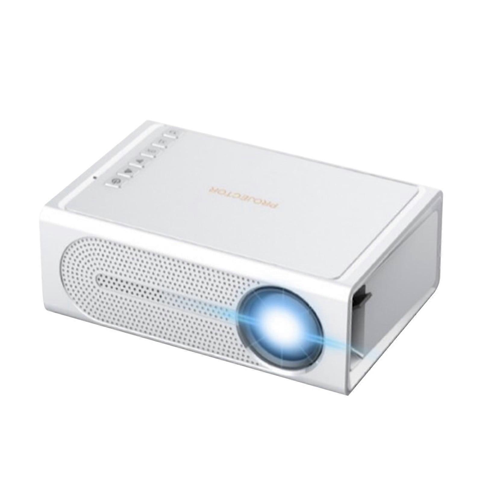 VALSEEL Mini Projector New M200 Portable Mini Projector LED Mobile Phone, Home Wired Phone, Same Screen Support for 1080p Electronics