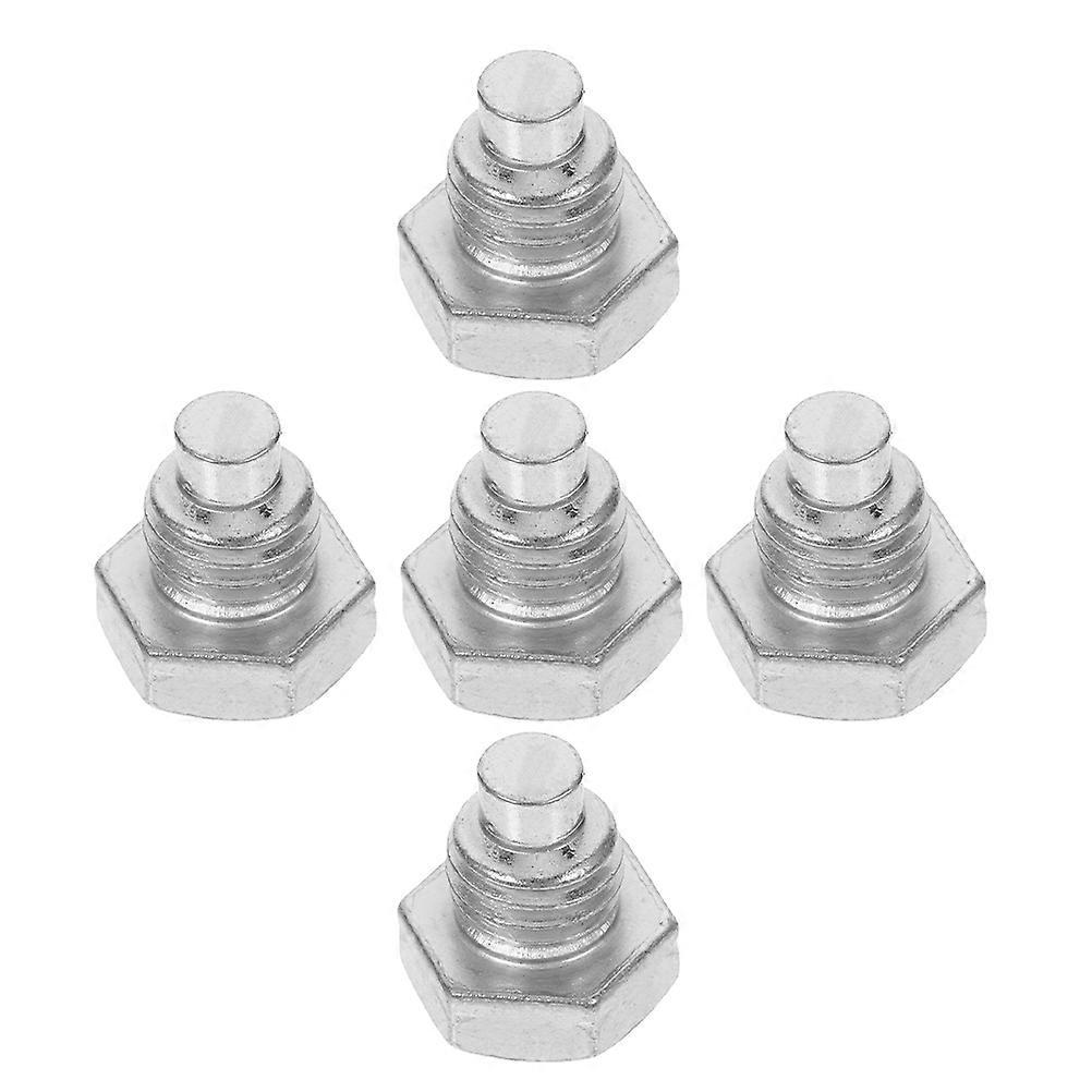 Silver Hydraulic Jack Handle Bolt for Floor Jack with 5Pcs Fixed Pressure Rod