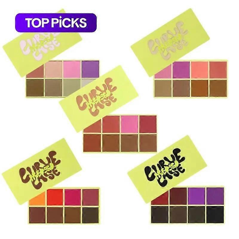 Curve Case Pressed Powder Palette & Brush - Made By Mitchell #TOP PICKS