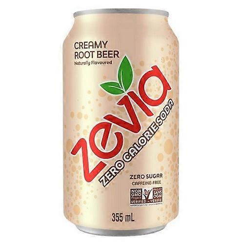 Zevia Creamy Root Beer Zero Sugar, 355 Ml X 6 (Case Of 4)