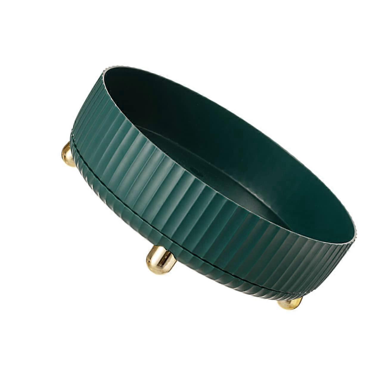 Rotating Spice Rack with 360° Smooth Rotation and Stable GoldPlated Base Kitchen Countertop Organizer