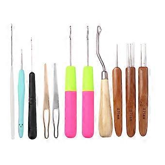 Haarstricknadeln- und Häkelnadelset für Haarstyling, 22-teilig