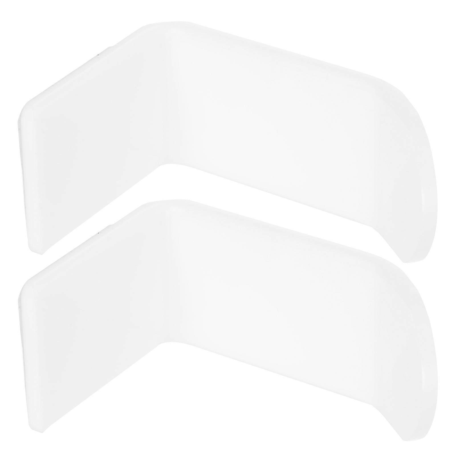 Acrylic Headphone Stand White for Hanging 8Sets Headset Holder