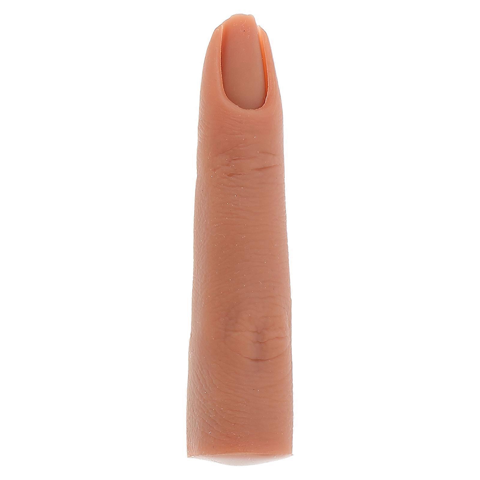 Reusable Realistic Silicone Nail Practice Finger 1 Set