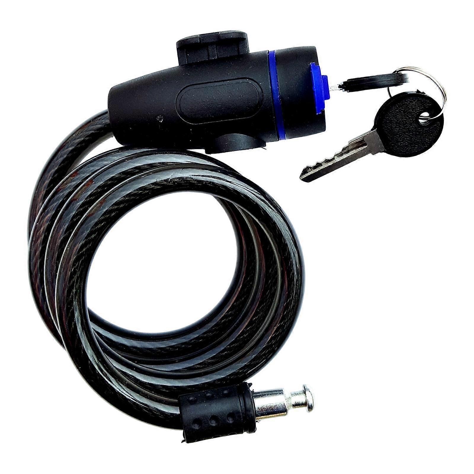 Bike Cable Lock Replace Professional Durability Premium Versatile with 2 Key