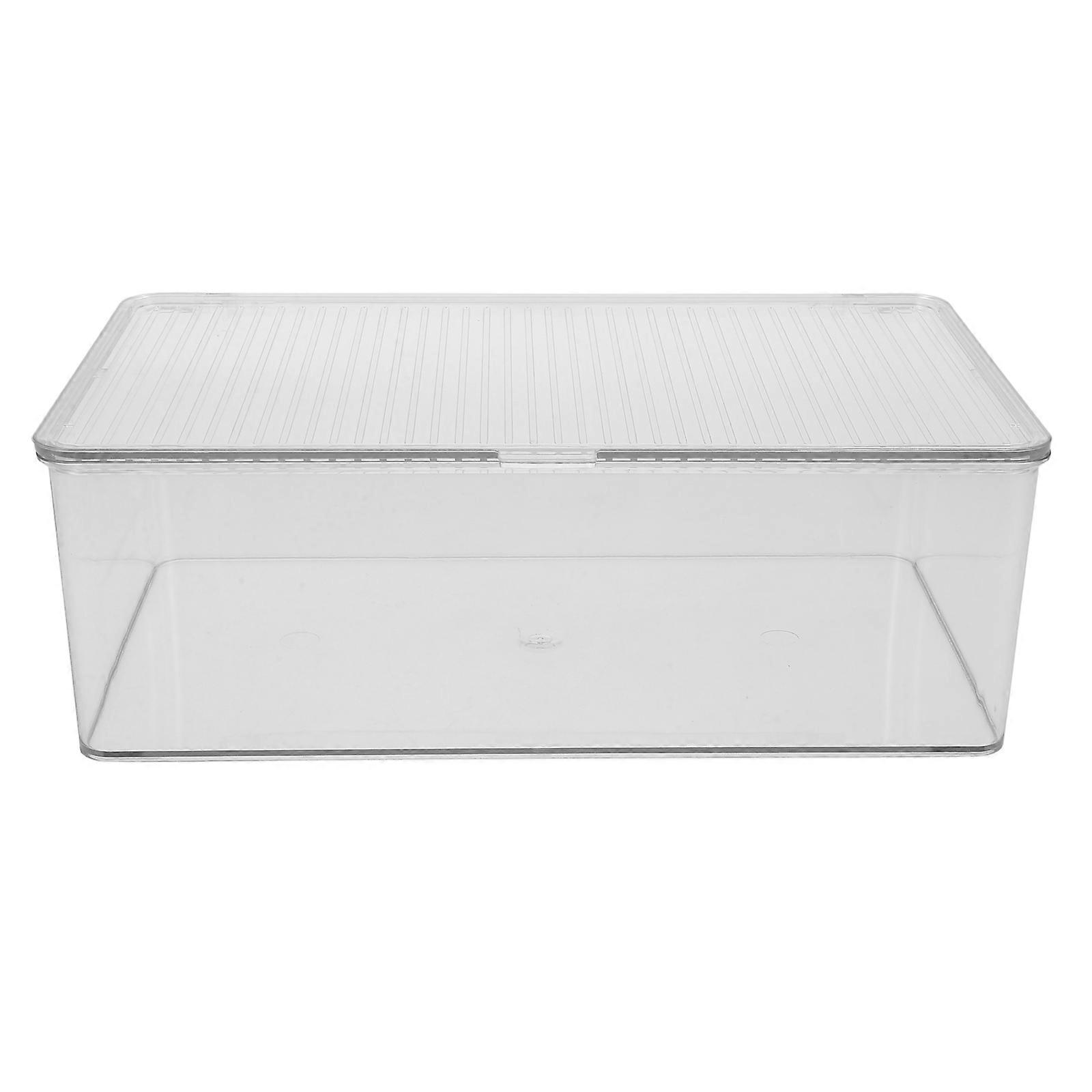 Transparent Badge Display Box for Storage Use Button Badge Organizer