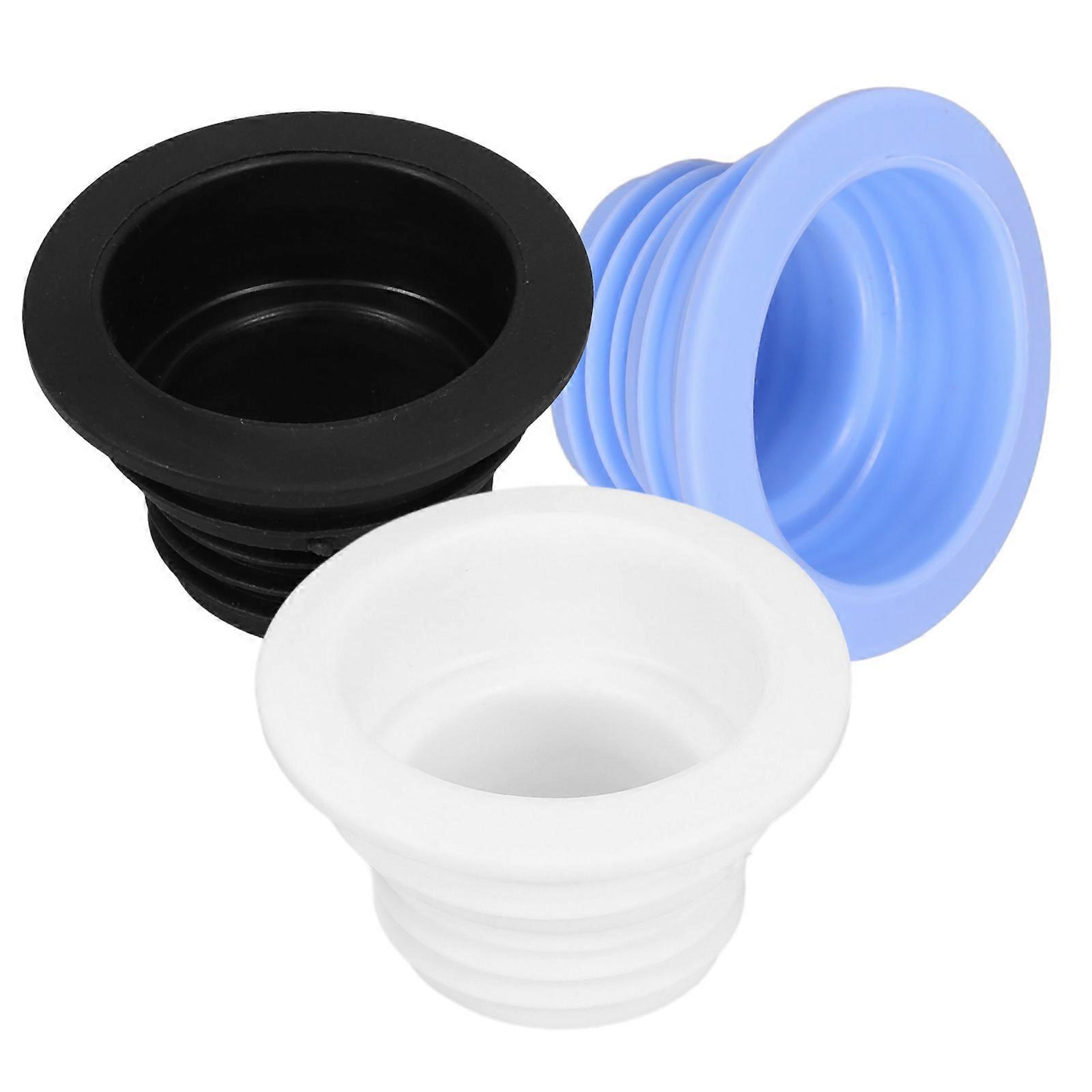 Washing Machine Drain Hose Seal for Effective Odor Control 3Pcs