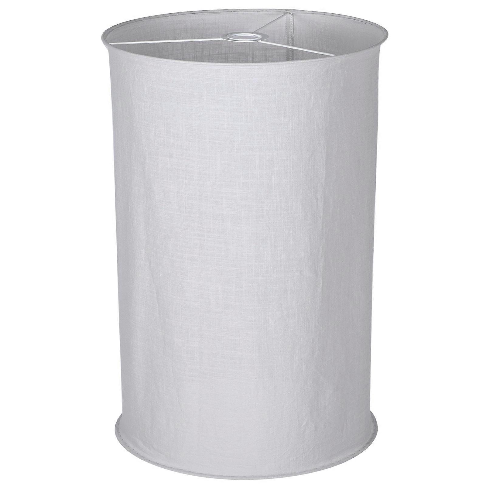 Fabric Lamp Shade for Table Lamp 2Pcs Grey Ceiling Light Cover