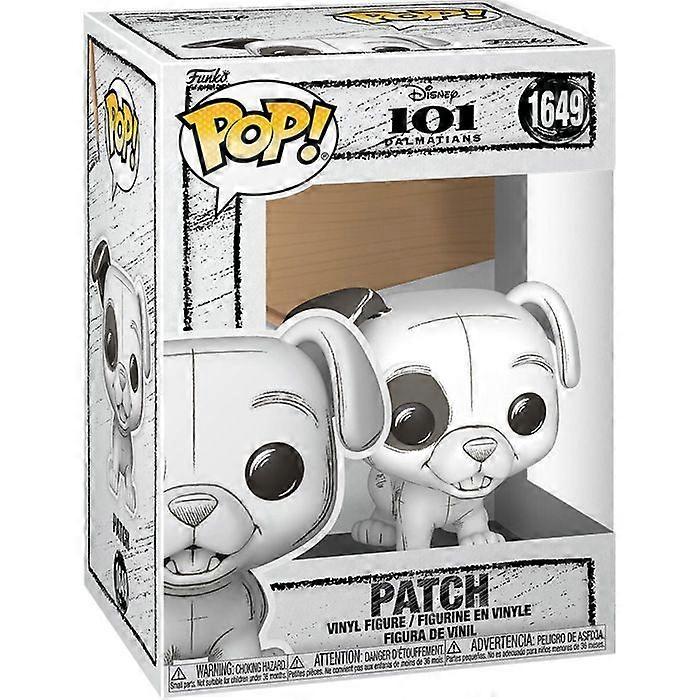Szkicowana figurka Funko Pop! – 101 dalmatyńczyków – szkic naszywki